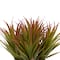 White Ceramic Contemporary Artificial Foliage, 9" x 9" x 9"